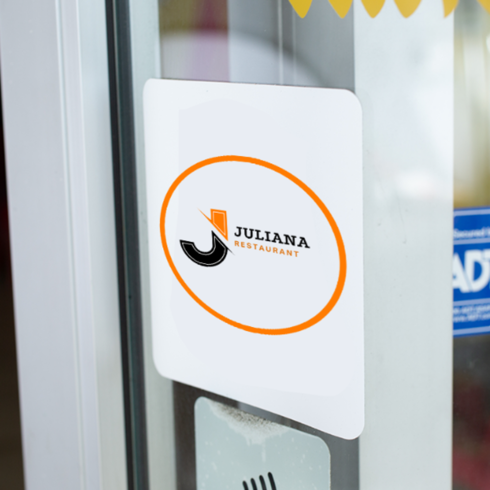 Stickers vitrine et vitrophanie