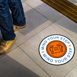 Stickers de sol personnalisé