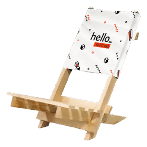 Chaises de plage bois