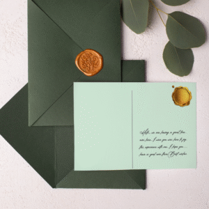 Cartes postales avec finition deluxe