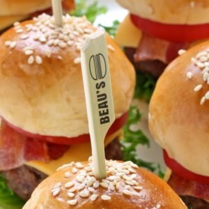 Brochettes alimentaires en Bambou