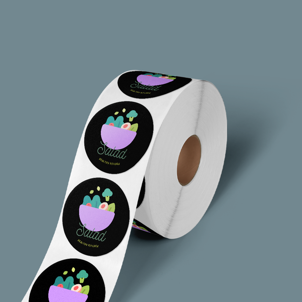 Étiquettes alimentaires en rouleau