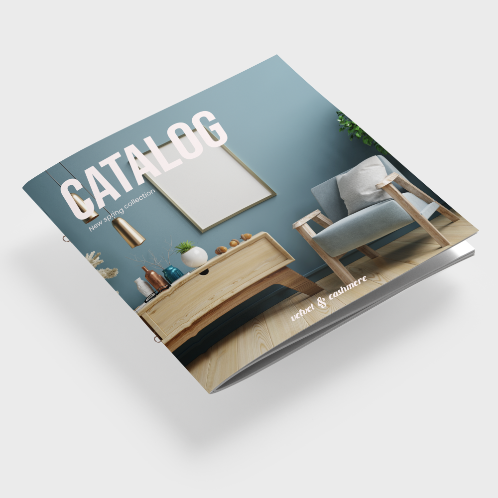 Brochures à agrafes boucles