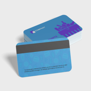 Cartes PVC avec bande magnétique HiCo