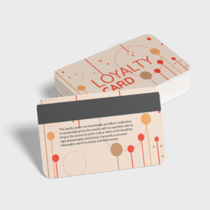 Cartes PVC avec bande magnétique (LoCo)