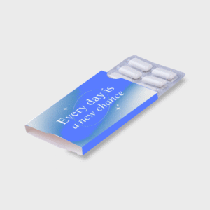 Chewing-gum personnalisé 12 pièces