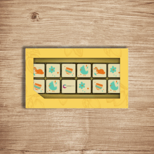 Coffret chocolat de Pâques