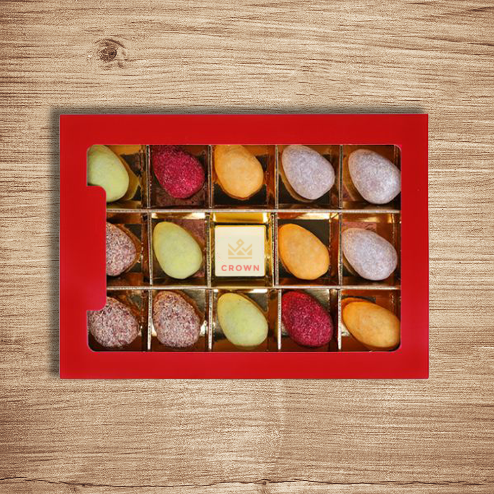 Œufs de Pâques fourrés au chocolat