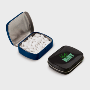 Menthes dans une boîte en fer-blanc