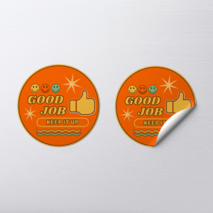 Stickers sans résidus adhésif