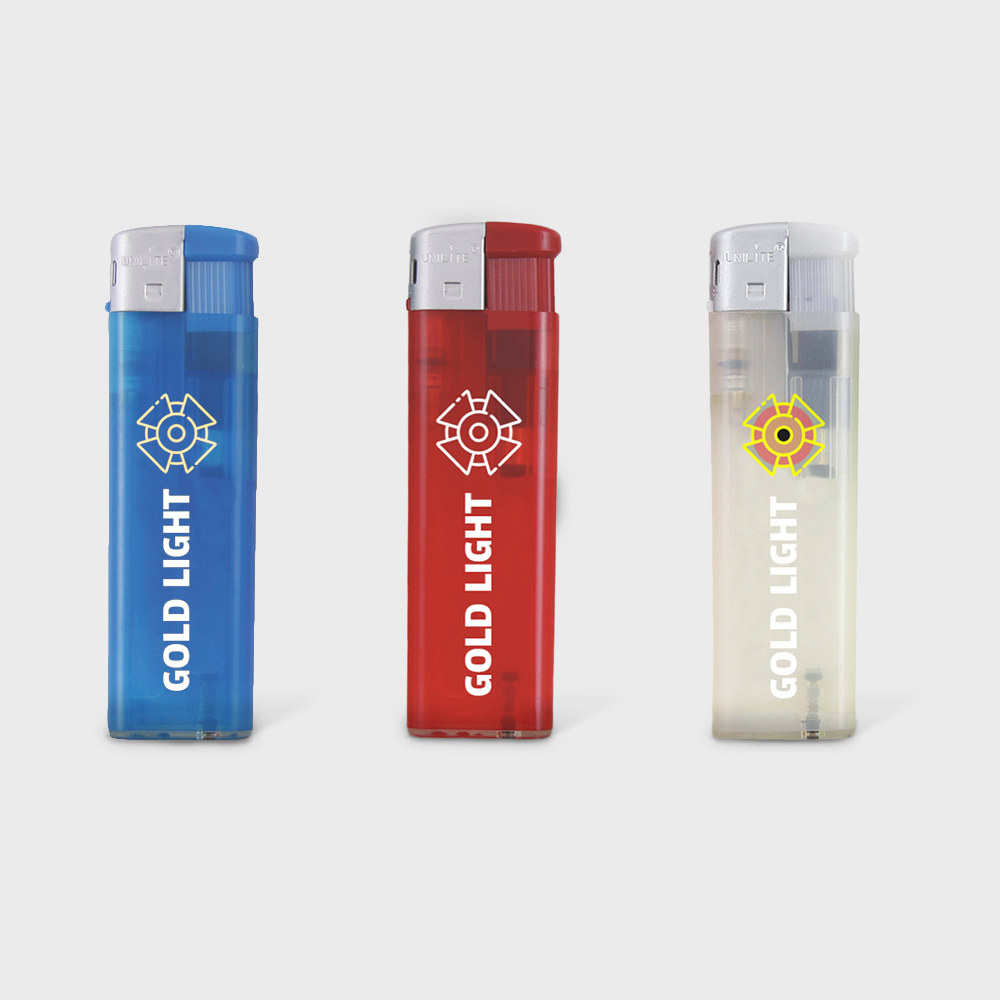 Briquet transparent électronique