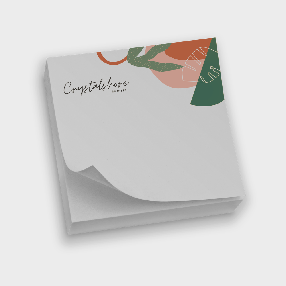 Notes adhésives en papier recyclé