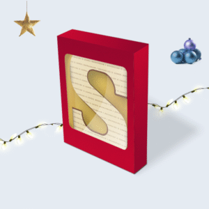 Lettre S au chocolat