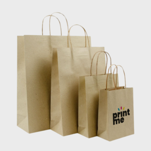 Sacs en papier recyclé à base d'herbe