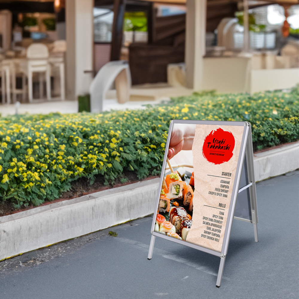 Chevalets porte-affiche