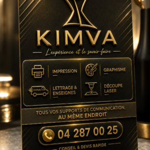 Flyers avec finitions luxueuses