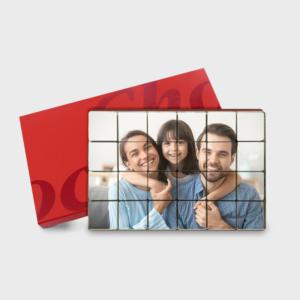 Chocolat personnalisé avec photo