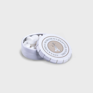 Boîtes de bonbons à la menthe