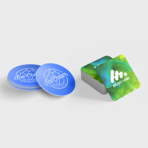 Dessous de verre personnalisé