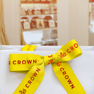 Rubans colorés avec dorure